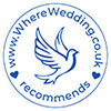 where-wedding-badge